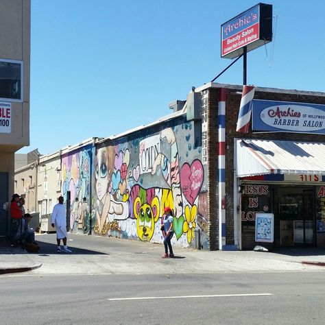 Here's a Cool Signature Girly Piece by Famous StreetArtist SandOne @sandoner in an Alleyway on Archie's Beauty Salon on S. Alvarado St. (Between 7th St. & 8th St.) in The Downtown Los Angeles, California. Los Angeles Alleyway, Sandoner Art, Cool Signatures, Downtown Los Angeles, Engagement Shoot, Engagement Shoots, Los Angeles California, Beauty Salon, Times Square