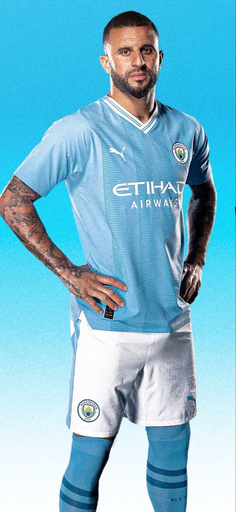 Manchester City Wallpaper, Kfc Recipe, Kyle Walker, Man City, City Wallpaper, Sport Poster, Sport Man, Football Soccer, Manchester City