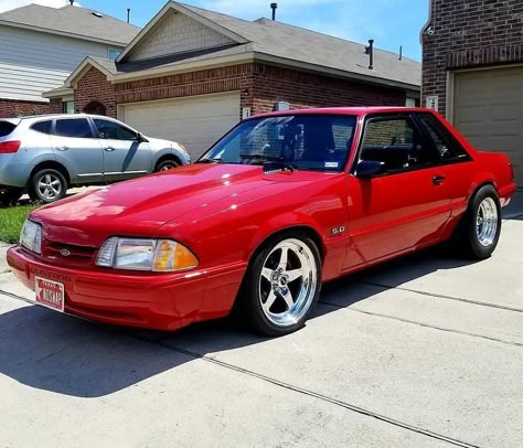 1998 Mustang, Notchback Mustang, Ford Fox, Foxbody Mustang, 93 Mustang, Fox Mustang, Old Sports Cars, Ford Svt, Crazy Cars