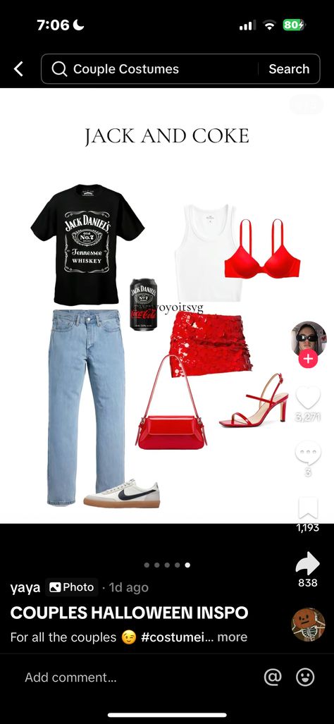 Jack Daniel’s Halloween Costume, Jack Daniels And Coke Costume, Rum And Coke Costume, Jack And Coke Halloween Costume, Jack And Coke Costume, Jack And Coke Costumes, Coke Costume, Jack Daniels No 7, Jack And Coke