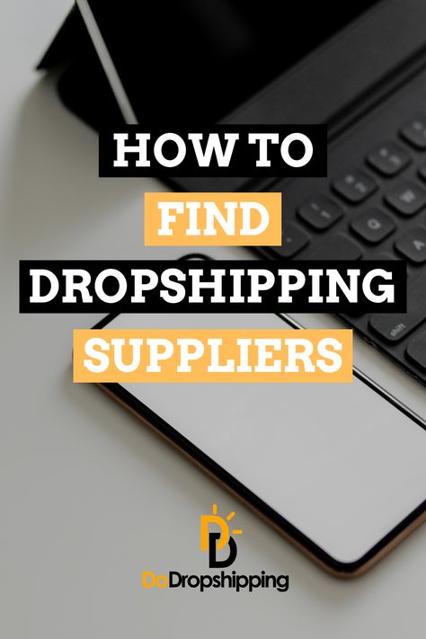 Not sure how to find a supplier for your dropshipping business? Check out these 5 tips! Click the Pin to learn more! Best Drop Shipping Products, What Is Dropshipping, How To Dropship On Amazon, Drop Shipping With Shopify, How To Dropship On Shopify, Dropshipping Shopify, Ecommerce Startup, Dropshipping Suppliers, Dropshipping Business