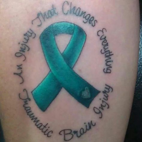 ~❤~Traumatic brain injury an injury that changes everything~❤~   So sadly true Traumatic Brain Injuries Tattoo, Brain Injuries Tattoo, Tbi Tattoo Ideas, Brain Issues, Awareness Tattoo, Tattoo Graphic, Side Tattoos, Almond Nails Designs, Cute Piercings