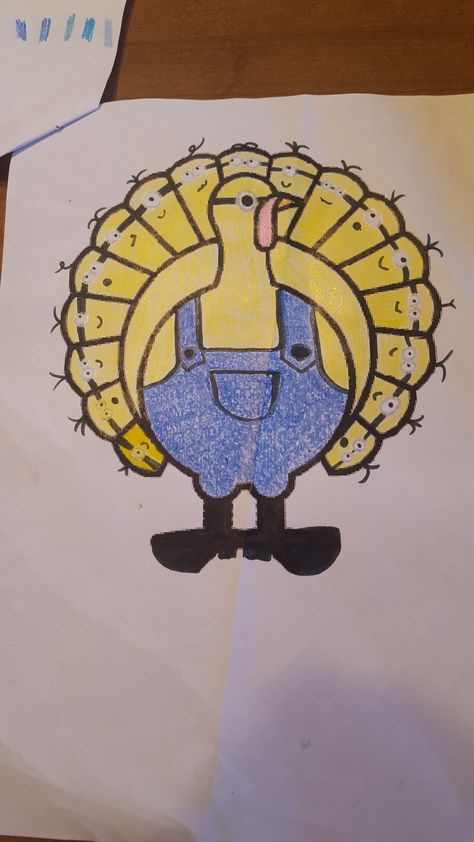 Minion Turkey Disguise, Turkey In Disguise Minion, Turkey Disguise Project Minion, Minion Turkey In Disguise Ideas, Disguise A Turkey Ideas Kids, Disguised Turkey, Disguise The Turkey, Turkey Disguises, Disguise A Turkey