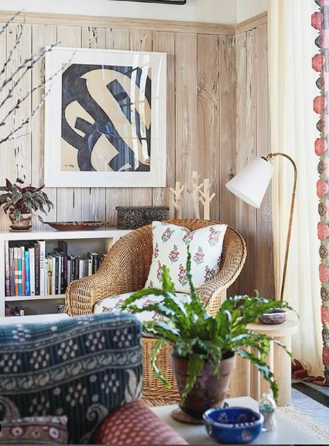 @virginiatupker interior design. Virginia Tupker, Tadelakt Plaster, Hamptons Bedroom, Eclectic Coastal, Medallion Wallpaper, Upper East Side Apartment, Black Paint Color, Barn Photography, Green Ikat