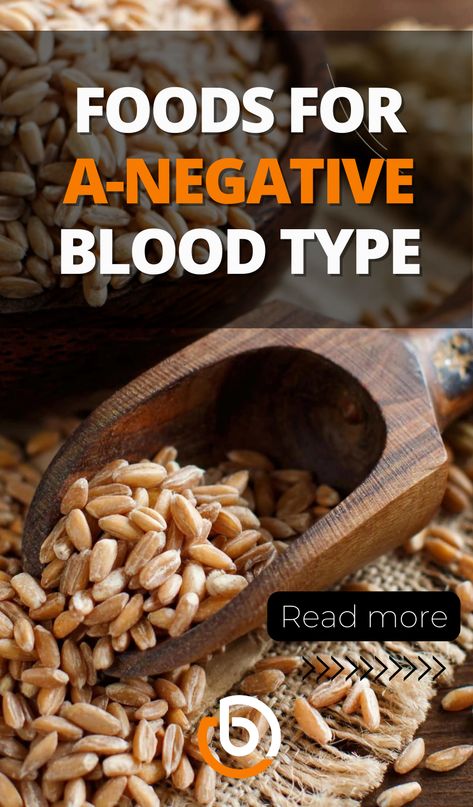 The blood type diet A-negative food should emphasize plant-based meals, including grains, vegetables, fruits, seeds, and nuts. Furthermore, this diet should restrict these meat and dairy products due to poor absorption. Eat Right For Your Blood Type A Diet, A Negative Blood Type Diet, Type A Blood Diet Recipes, Blood Type Diet For A+, Type A Blood Diet, Blood Type A Recipes, Blood Type Diet For A, Blood Type A Diet, Food For Blood Type