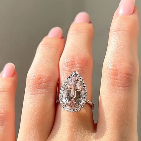 Lab Grown Diamond Engagement Ring, Lab Grown Diamonds Engagement, Gold Halo, Jewelry Pins, Pave Ring, Website Link, Conflict Free Diamonds, Diamond Engagement Ring, Round Shape