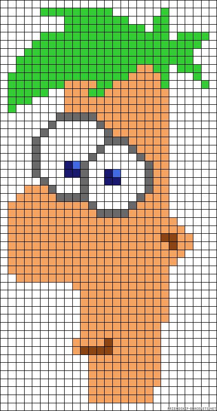 Disney Pixel Art, Perler Beads Disney, C2c Graph, Phineas Y Ferb, Beads Perler, Nerd Crafts, Melty Bead Patterns, Graph Paper Drawings, Crochet Graphs