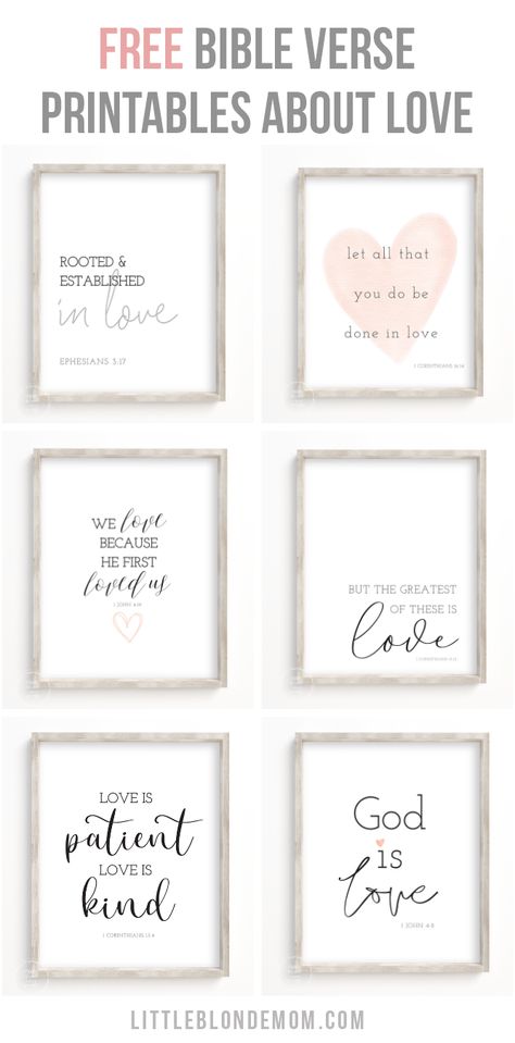 Diy Scripture Art, Free Printable Valentine Wall Art, Bedroom Collage Wall Ideas, Bible Verse Printable Quotes, Free Easter Printables Christian, Bible Verse Decorations, Free Download Printables Wall Art, Free Bible Verse Printables, Free Printables Wall Art