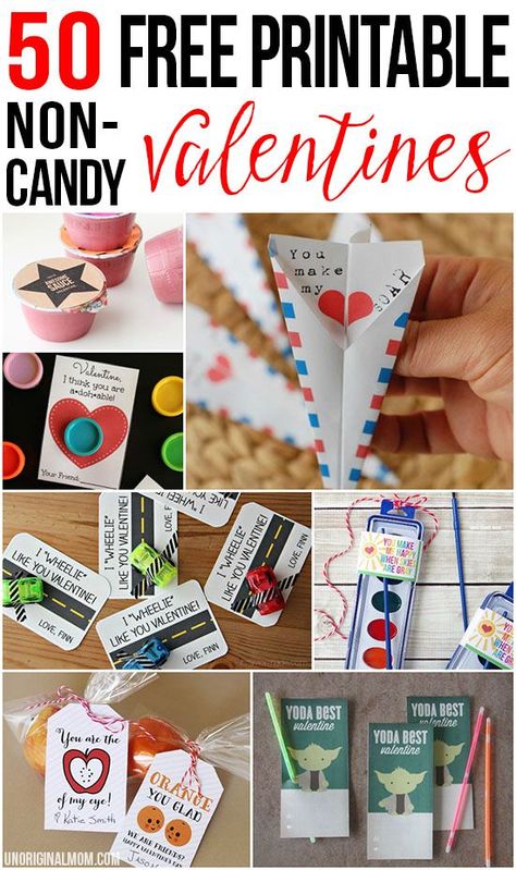 Non Candy Valentines, Candy Free Valentines, Candy Valentines, Valentines Printables Free, Free Candy, Valentines Day Treats, Valentines School, My Funny Valentine, Valentine's Day Quotes