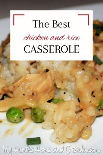 Best Chicken And Rice Casserole, Peas Casserole, The Best Chicken And Rice, Chicken Rice And Peas, Cheese Casserole Recipes, Chicken And Rice Casserole, Sauteed Carrots, Cheese Rice, Humble Home