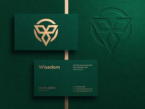 Luxurious Business Card Design, Luxury Visiting Card, Card Branding Design, Business Card Design Ideas, Stationery Business Card, Business Card Design Black, Logo Vert, Premium Business Cards, Visiting Card Design