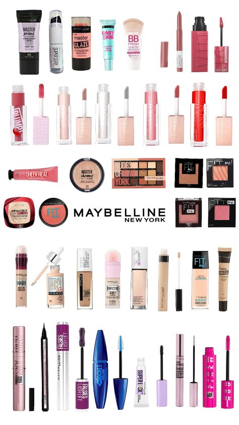 Maybelline #maybelline #makeup Gloss Maybelline, Maybelline Powder, Maybelline Cosmetics, Maybelline Eyeshadow, Dream Makeup, Bday Gifts, Maybelline Makeup, Makeup Set, Makeup Kit