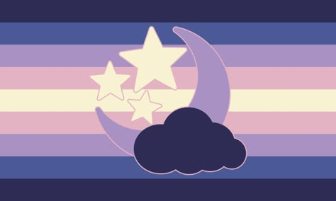 Xeno Genders, Sleepy Aesthetic, Moon Gender, Gender Pronouns, Different Flags, Gender Flags, Moons And Stars, Lgbt Flag, Lgbtq Flags