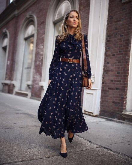 Look Boho Chic, 가을 패션, Inspiration Mode, Office Outfits, Night Outfits, Modest Dresses, A Dress, Look Fashion, Boho Dress