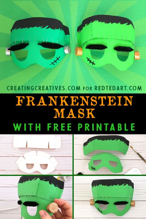 Frankenstein Costume Kids, Frankenstein Costume Diy, Diy Frankenstein, Sew Halloween, Frankenstein Mask, Sew Halloween Costume, Frankenstein Costume, Halloween Frankenstein, Easy Diy Costumes