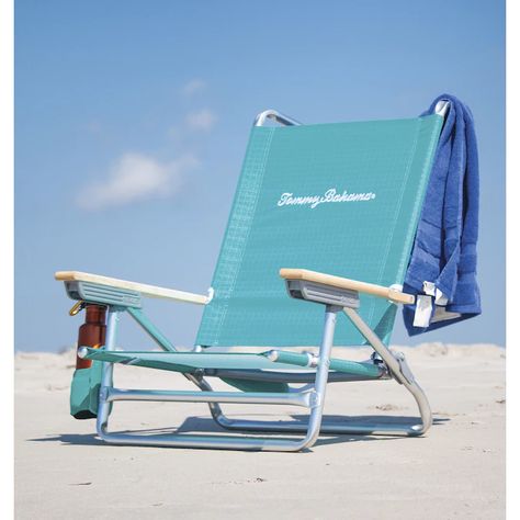 Tommy Bahama 5 Position Lay Flat Folding Beach Chair in the Beach & Camping Chairs department at Lowes.com Folding Beach Chair, In The Beach, Tan Body, Beach Chair, Beach Camping, Camping Chairs, Beach Chairs, Relaxed Style, Tommy Bahama