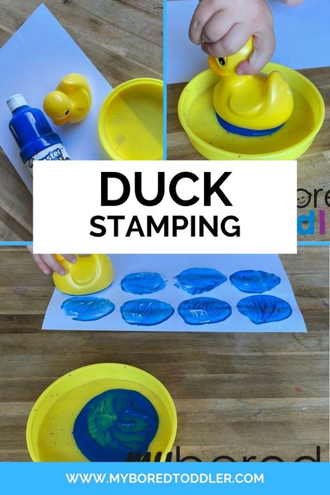 Toddler Painting Activities, Five Little Ducks, Pond Animals, Duck Crafts, Nursery Rhymes Activities, Easy Toddler Crafts, Toddler Painting, Activity For Toddlers, Classic Nursery Rhymes