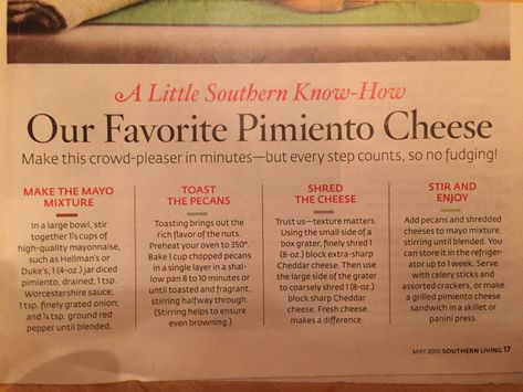 Southern Living Pimento Cheese Recipe, Best Pimento Cheese Recipe, Cafe Sandwiches, Best Pimento Cheese, Pimento Cheese Recipe, Pimento Cheese Dip, Cheese Spreads, Girls Lunch, Pimento Cheese Recipes