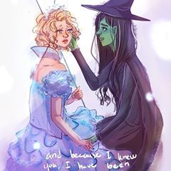 When you listen to the wicked soundtrack 24/7 ✨ #gelphie #elphaba #glinda #wickedmusical #wicked #mybabies #art #digitalart #clipstudiopaint Glinda X Elphaba, Wicked Fanart, Wicked Stuff, Wicked Elphaba, Wicked Glinda, Broadway Wicked, Wicked Art, Elphaba And Glinda, Wicked Musical