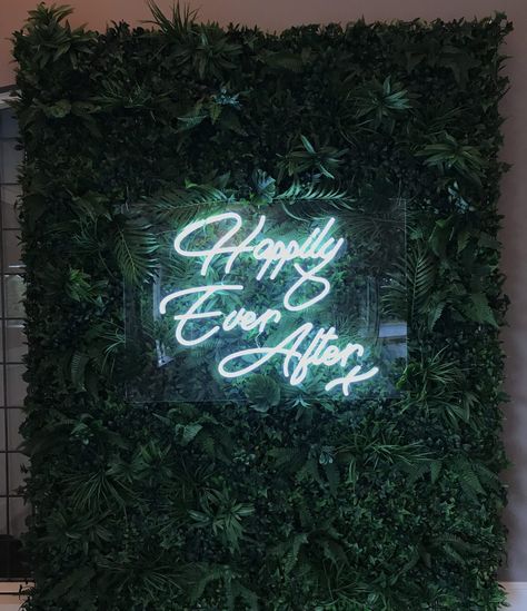 Neon Backdrop, Happily Ever After Wedding, Ever After Wedding, Event Backdrop, Neon Wedding, Wedding Advice, Romantic Weddings, Wedding Sign, Trendy Wedding