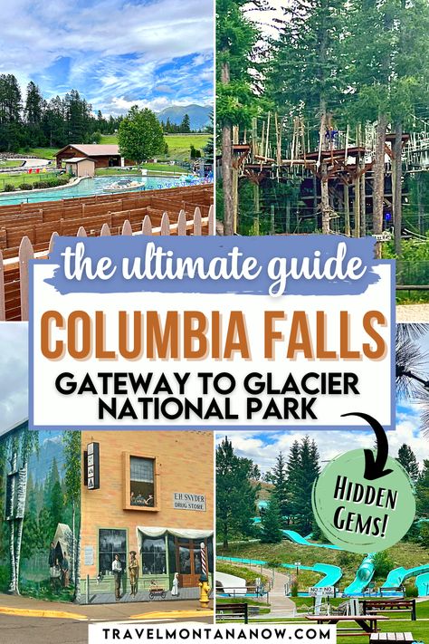 Columbia Falls Montana Things To Do, Glacier National Park Camping, Flathead National Forest, Montana Travel Guide, Columbia Falls Montana, Montana Camping, Glacier National Park Vacation, Travel Montana, House Of Mystery