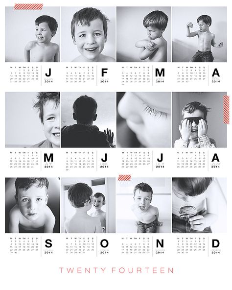 2014 Poster Calendar Kit | Paislee Press Calendar Design Inspiration, Graphic Design Magazine, Poster Calendar, Calendar Design Template, Creative Calendar, 달력 디자인, Calendar Kit, Calendar Layout, Diy Calendar