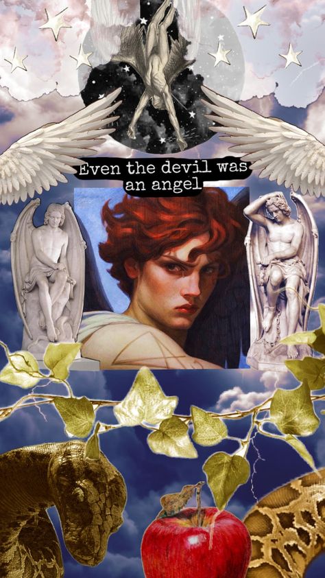 A little bit of Lucifer, the beautiful fallen angel... 🙏🌩️💗 #fallenangel #lucifer #archangel #bible #angel #devil #satan #demon Lucifer Background, Lucifer Bible, Lucifer Painting, Lucifer Fallen Angel, Lucifer Angel, Lucifer's Fall, Angel Devil, Deadly Sins, Fallen Angel