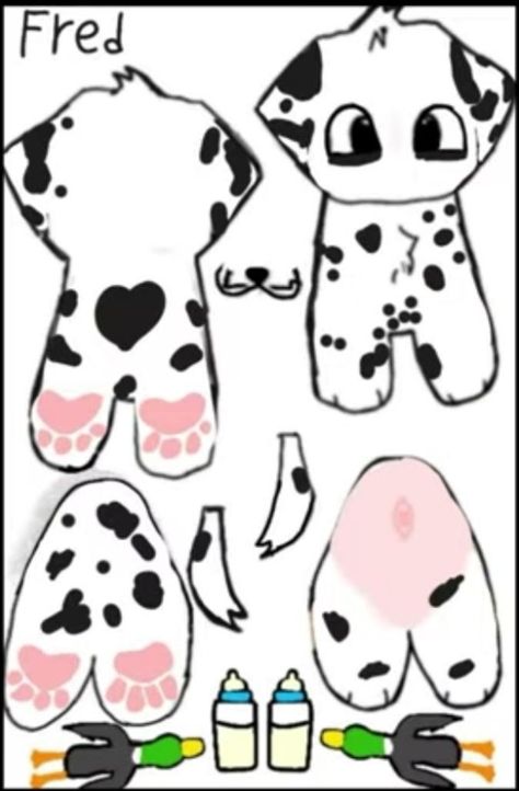 Paper Dog Template, Dog Template, Anime Eye Makeup, Animal Templates, Paper Dogs, Paper Dolls Diy, Hobby Horses, Dog Doll, Paper Animals