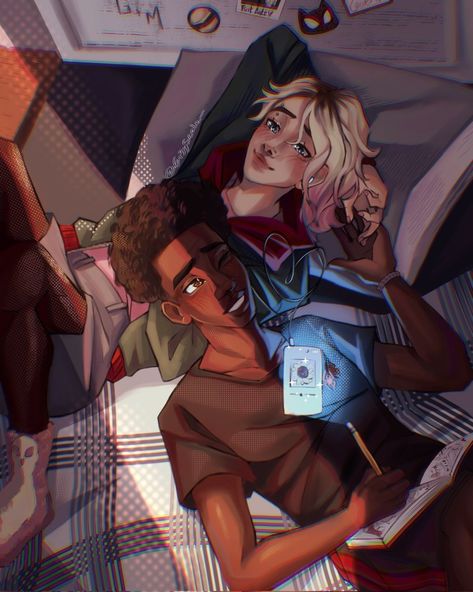 I Just Wanna Be Yours, Spiderman And Spider Gwen, Art Spiderman, Miles Spiderman, Wanna Be Yours, Image Spiderman, Spaider Man, Miles Morales Spiderman, Spiderman Spider