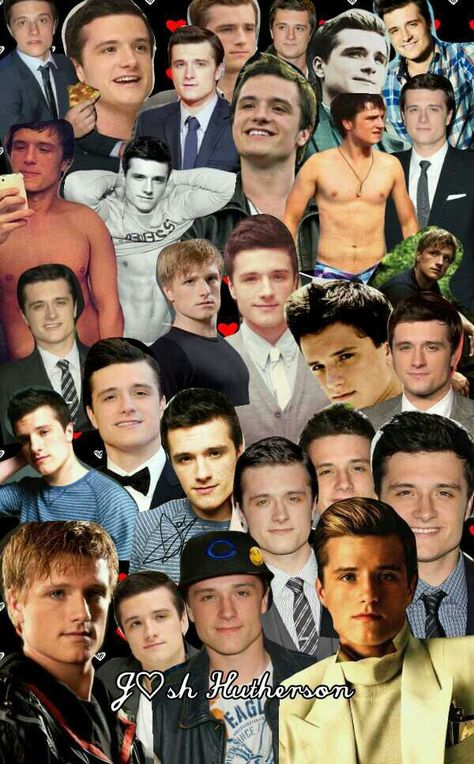 the many faces of josh hutcherson. angel <3 Sean Anderson, Hunger Games Peeta, Mike Schmidt, Hunger Games 3, Peeta Mellark, Josh Hutcherson, Hot Actors, Doja Cat, Scarlett Johansson