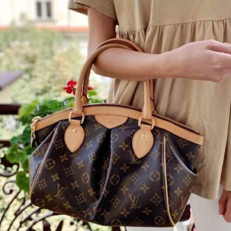 ✅ PERFECT PATINA ✅ LOUIS VUITTON SATCHEL Louis Vuitton Satchel, Louis Vuitton Tivoli, Louis Vuitton Purse, Leather Handles, Louis Vuitton Bag Neverfull, Longchamp Le Pliage, Vuitton Handbags, Leather Handle, Made In France