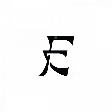 FE Or Fc Monogram Font Logo For sale. very unique and different, by combining the letters F and E into one. it is suitable for any company, especially companies with the initials FE or EF. Easy to remember, Modern, Attractive, Elegant, Simple and Strong. Very good for using social media avatars, web, and mobile icons. F E Logo, E Icon Logo, E In Different Fonts, F Logo Design Fonts, E Logo Design Ideas, E Logo Design Letter, Letter E Design, E Letter Design, E Logo Design