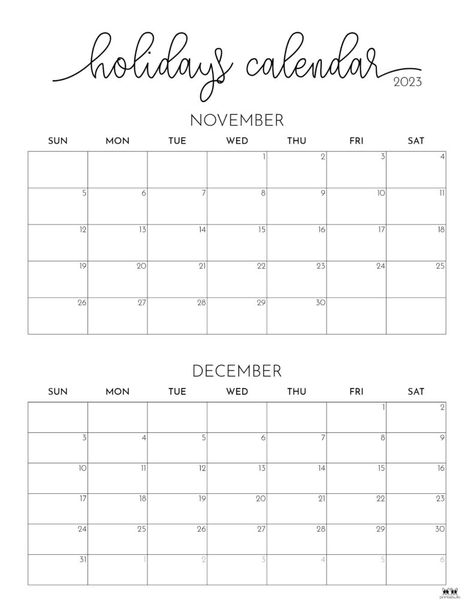 November December Calendar 2023, Calming Spell, Thanksgiving Shopping List, Beige Interiors, Sleep Spell, December Images, Personal Budget Template, Dear Santa Letter, January Calendar