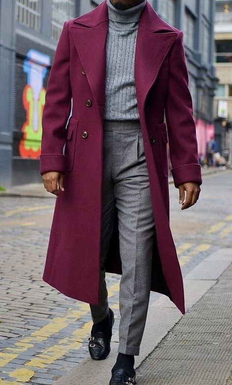 Men maroon Overcoat Vintage Long Trench Coat Men new Jacket Coat Men Business Casual Long Solid Windbreak Coat winter Outwear long coat Before placing order send me measurements color :- maroon Men long coat in maroon winter coat New arrival for Elegant Hosting Evening Party Wear Long Coat for winter use Winter Wear For Men, Winter Outfits For Men, Ropa Semi Formal, Man Coat, Long Coat Men, Sophisticated Office, Overcoat Men, Money Fashion, Men's Trench Coat