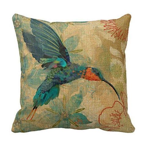 UOOPOO Cotton Linen Square Fashion Blue Orange Hummingbird Bird Teal Aqua Red Flowers Pillowcases 18 x 18 Inches >>> Read more reviews of the product by visiting the link on the image. (Note:Amazon affiliate link) Elephant Background, Bird Throw Pillow, Sofa And Bed, Blue Cushion Covers, Cover For Sofa, Yellow Throw Pillows, Linen Throw Pillow, Decorative Cushion Covers, Linen Pillow Cases