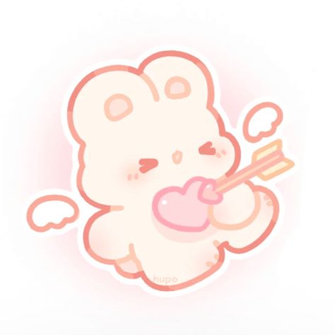 artist's xiaohongshu id 150647669 Couple Profile With Bestie, Cupid Pfp Aesthetic, Cute Kawaii Matching Pfp, Valentines Pfp Matching Couple, Valentines Matching Pfp Friends, Acnh Matching Pfp, Ig Pfps Cute, Matching Pfps Valentines, Valentines Pfp Matching Bsf