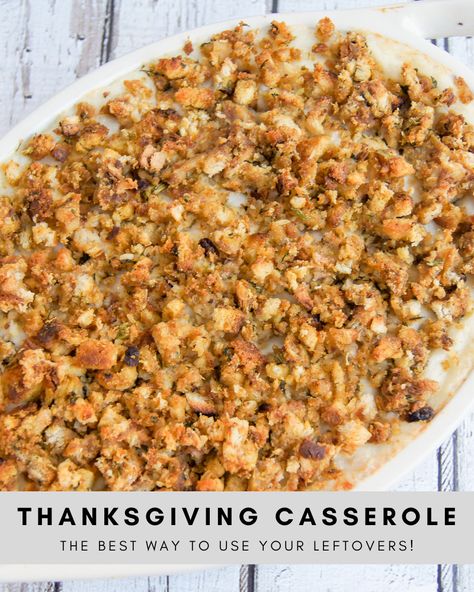 Thanksgiving Leftovers Casserole, Small Thanksgiving Dinner, Thanksgiving Leftover Casserole, Turkey Casserole Recipes Leftover, Thanksgiving Casserole Recipes, Small Thanksgiving, Turkey Casserole Recipe, Leftover Turkey Casserole, Thanksgiving Casserole