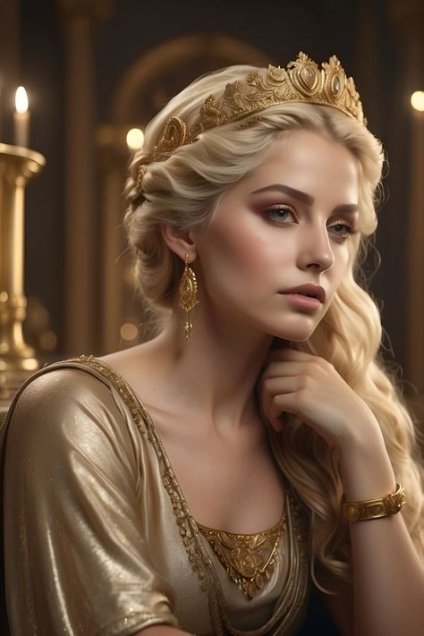 Blonde Character Design, Fantasy Queen, Asoiaf Art, Royalty Aesthetic, Targaryen Aesthetic, Queen Hair, Beautiful Dream, Princess Art, Art Drawings Sketches Creative