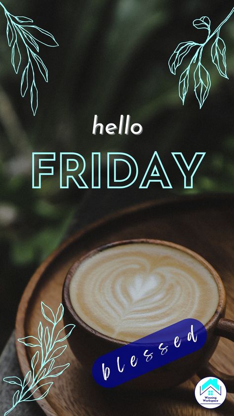 Hello, beautiful Friday! ☕️ Wishing you a day as rich and inviting as this cappuccino - filled with warmth, productivity, and a sprinkle of happiness. ✨ Now it's time to take a deep breath, relax, and refuel for the adventures ahead: Whether you're planning a cozy night in with a good book 📖and your favorite mug, or gearing up for an exciting weekend getaway, we want you to know that we're cheering you on! 🔥 Friday Morning Quotes, Friday Funday, Tgif Friday, Sale Email, Blessed Friday, Hello Friday, Business Email, Reading At Home, Marketing Email