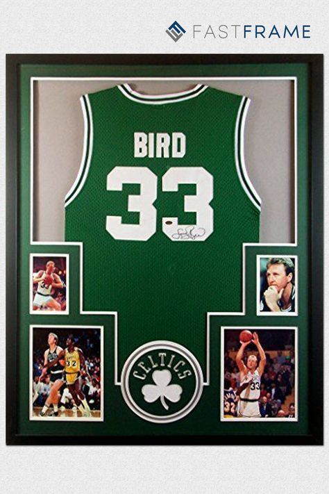 Sports Memorabilia Display, Jersey Frame, Football Jersey Frame, Memorabilia Display, Jersey Display, Framing Ideas, 3d Frames, Nba Outfit, Framed Jersey