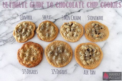 Cookie Guide, Tollhouse Chocolate Chip Cookies, Handle The Heat, Ultimate Cookies, Perfect Chocolate Chip Cookies, Cookie Spread, Cake Baking Recipes, Crunchy Cookies, Perfect Cookie