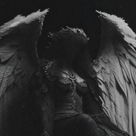 Dark Angel Pfp, Dark Angelcore, Gothic Angel, Y2k Profile Picture, Aesthetic Core, Emo Pfp, Aesthetic Goth, Type Shi, The Darkest Minds