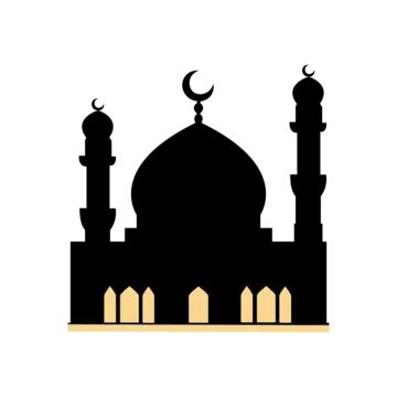 Mosque Clipart, Mosque Png, Islamic Mosque, Mosque Silhouette, Moon Vector, Moon Silhouette, Islamic New Year, Architecture Background, Mosque Architecture