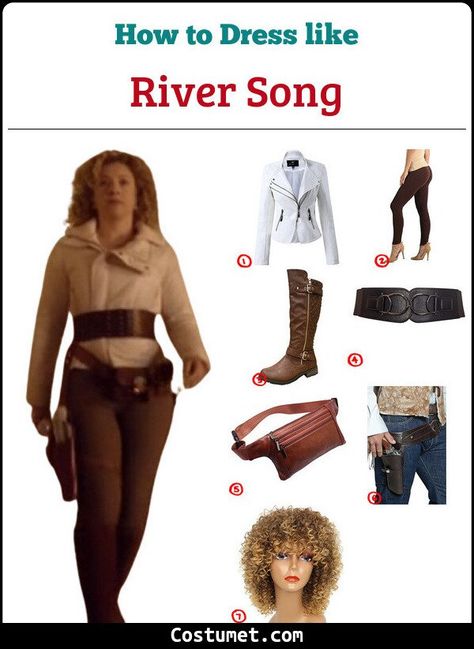 River Song Outfit, River Song Costume, River Song Cosplay, Doctor Who Halloween, Doctor Who Costume, Doctor Halloween Costume, Doctor Who Party, Doctor Who Costumes, Doctor Who Cosplay