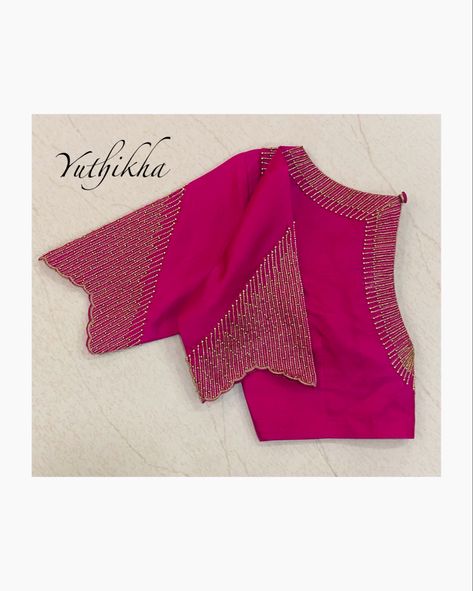 Thread Blouse Designs, Cotton Blouse Design, Aari Blouse, New Saree Blouse Designs, Kids Blouse Designs, Traditional Blouse Designs, Latest Model Blouse Designs, Cutwork Blouse Designs, Blouse Embroidery