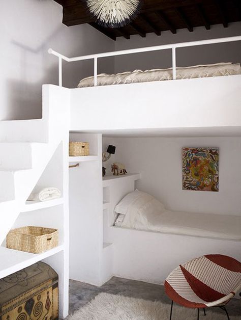 20 IKEA Stuva Loft Beds For Your Kids Rooms | Home Design And Interior Cool Loft Beds, Bunk Beds Built In, Built In Bunks, Bunk Rooms, Bunk Beds With Stairs, Space Bedding, Kids Bunk Beds, Bunk Room, Design Del Prodotto