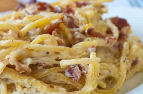 INSTANT POT DINNER RECIPES Archives - Page 26 of 83 - Easy Recipes Cream Cheese Baked Spaghetti, Cheese Baked Spaghetti, Bacon Spaghetti, Cream Cheese Spaghetti, Spaghetti Bake, Cheese Spaghetti, Cheese Baked, Healthy Weeknight Dinners, Pasta Casserole