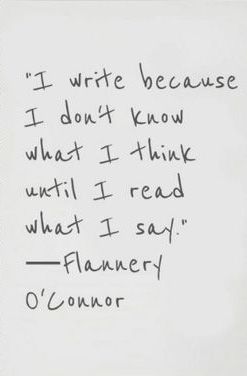 Flannery O’connor, English Major, Poetic Words, Different Quotes, Write It Down, Morning Motivation, Consciousness, Quote Of The Day, Words Of Wisdom