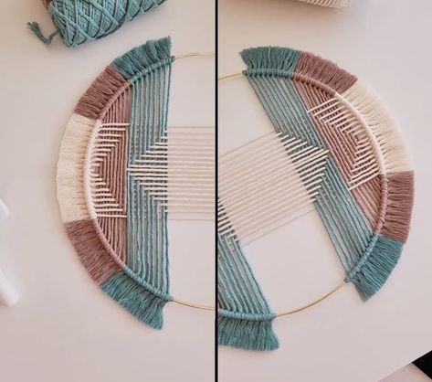 Macrame Embroidery, Plant Hanger Diy, Macrame Wall Hanging Decor, Tutorial Macramé, Hanger Diy, Wall Designs, Plant Hangers, Wall Hanging Decor, Macrame Projects