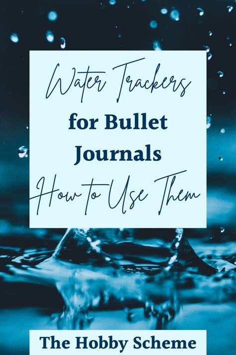 Water trackers are a way for you to track how much water you had to drink that day. They help improve your water intake and your awareness! | bullet journal, water tracker, how to use a water tracker Water Intake Bullet Journal, Bullet Journal Water Tracker, Journal Tracker, Tracker Ideas, Planner Lettering, What Motivates Me, Password Tracker, Bullet Journal Hacks, Water Tracker